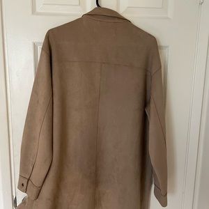 Zara Long Neutral Jacket